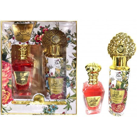 Coffret Zahoor Al Lail Intense Oriental - Eau De Parfum 100ML + Spray Désodorisant 200ML