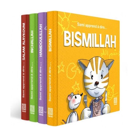 Collection "Sami Apprend à dire..." (Pack de 4 livres à partir de 2 ans)