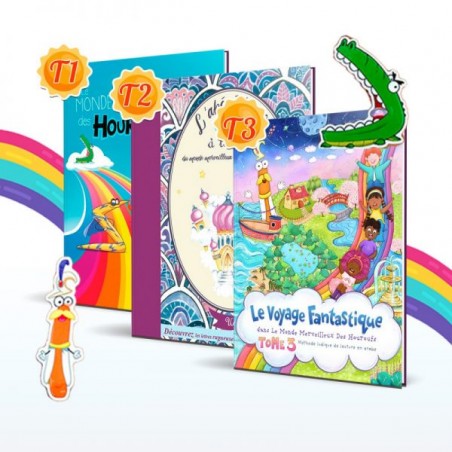 Pack (3 livres): Collection le monde merveilleux des houroufs