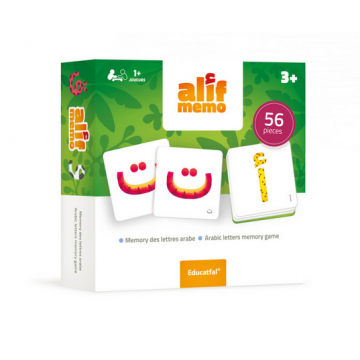 Jeu Alif Memo (56 cartes) -...