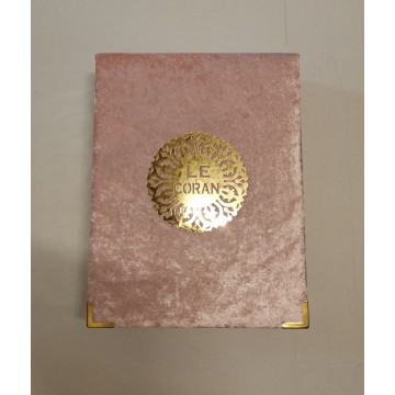 Coffret Coran Rose Velours