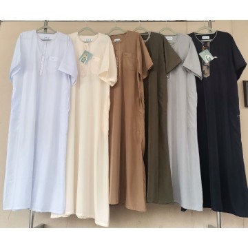 Qamis Homme manches courtes