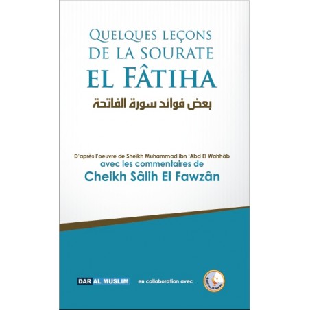 Quelques leçons de la sourate El-Fâtiha - بعض فوائد سورة الفاتحة
