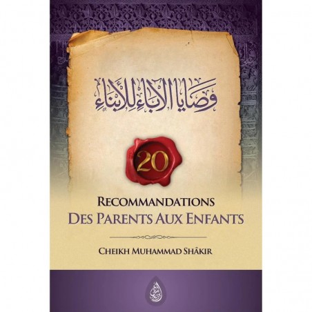 Recommandations des parents aux enfants