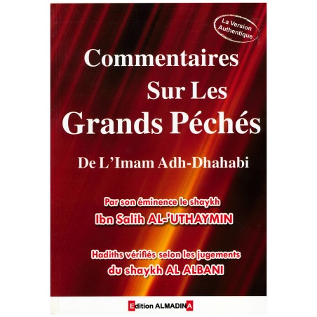 Commentaires sur les grands péchés de l'Imam Adh-Dhahabi