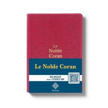 Le Noble Coran Rouge + QR...