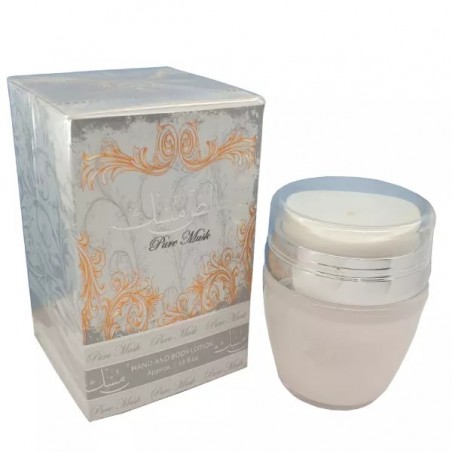 ARD AL ZAAFARAAN _ LATTAFA Pure Musk, Musc blanc, Lotion pour le corps