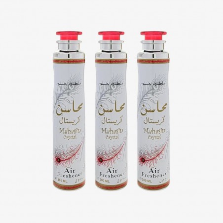 Mahasin Crystal Violet - Air freshener - Ard al Zaafaran - 300 ml