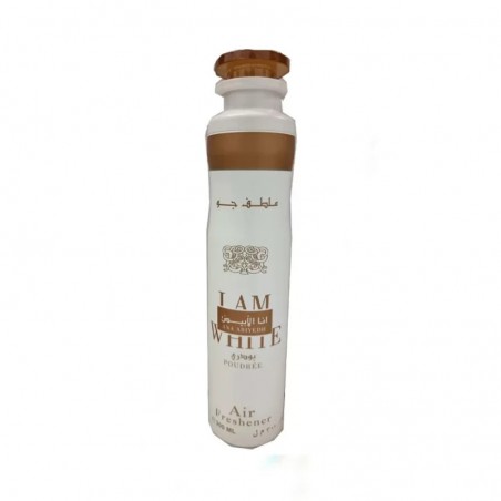 Ana Abiyedh Poudree I Am White Air Freshener By Lattafa 300ml