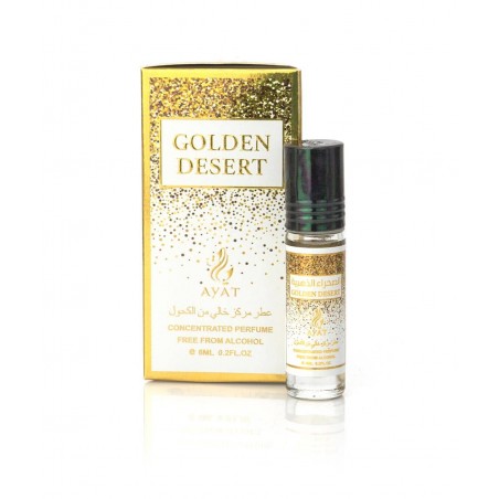 Huile Parfumée Golden Desert