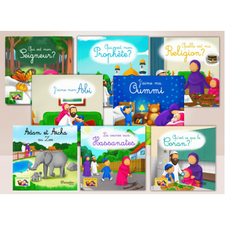 Pack de 8 livres collection Easydin