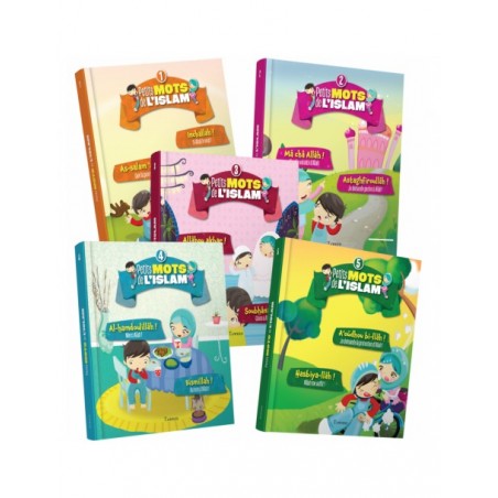Collection de 5 livres : "Petits mots de l'islam"