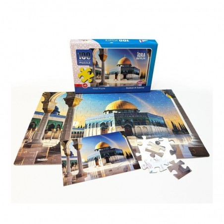 Puzzle Qubbat Al Sakhra 100 Pièces - Jeu Islamique pour Enfant - Iqra Berlin
