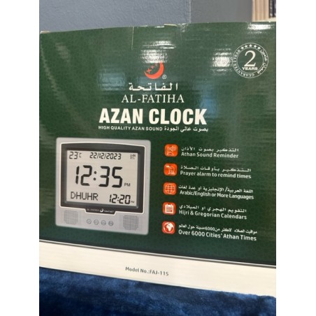 horloge adhan