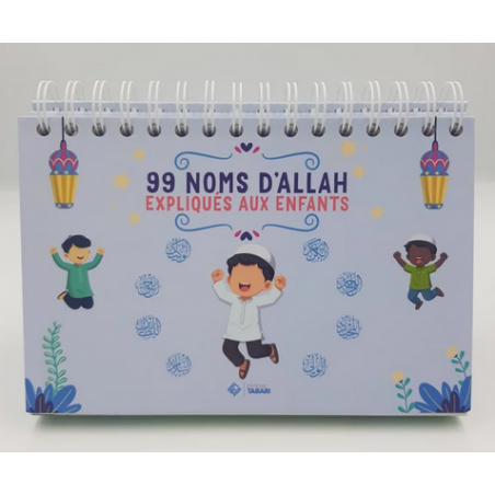 99 noms d'Allah expliqués aux enfants - bleu - Tabari