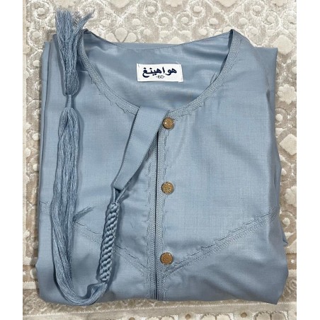 Qamis Saoudien Bleu Ciel -- Homme