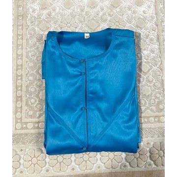 Qamis Saoudien Bleu Satinée...
