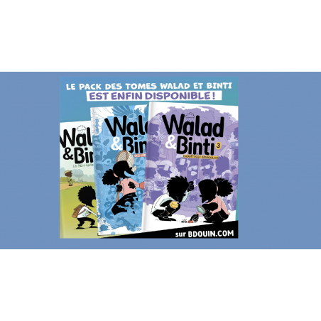 Pack 3 "Walad Et Binti"