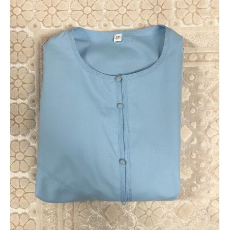 Qamis Emirati Bleu ciel -- Homme
