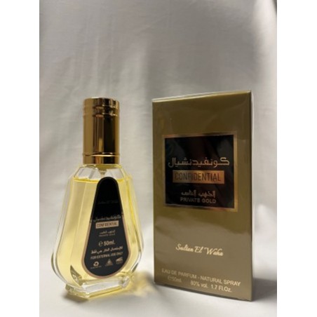Eau de parfum Confidential PRIVATE GOLD