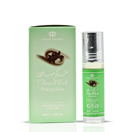 Huile Parfumée Choco Musk Pistachio Roll-On 6ml – Al Rehab