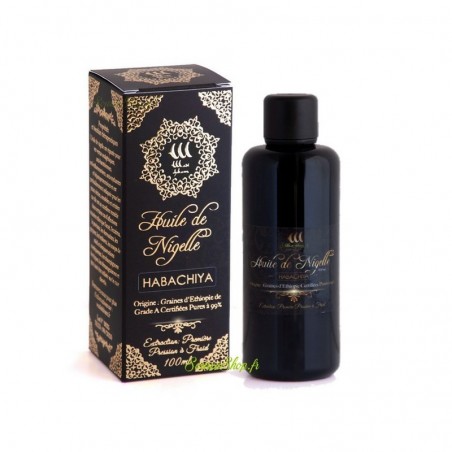Huile de Nigelle d'Ethiopie Habachiya (Habba Saouda - Cumin Noir) 100 ml - 100% Naturelle - Nigelle Source