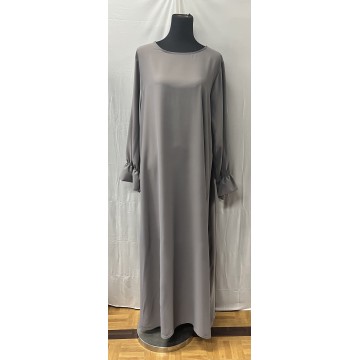 abaya manches tulipe