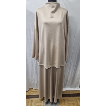 Ensemble col montant (jupe)