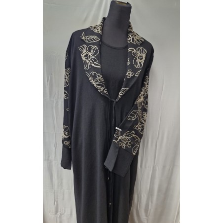 Ensemble kimono fleuris