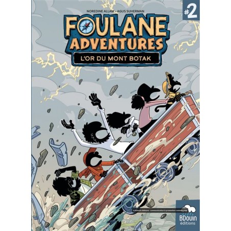 Foulane Adventures (2) - L'or du Mont Botak - Noredine Allam - BDouin