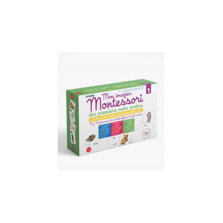 Mon imagier Montessori des premiers mots arabes 1, (Dès 2ans)
