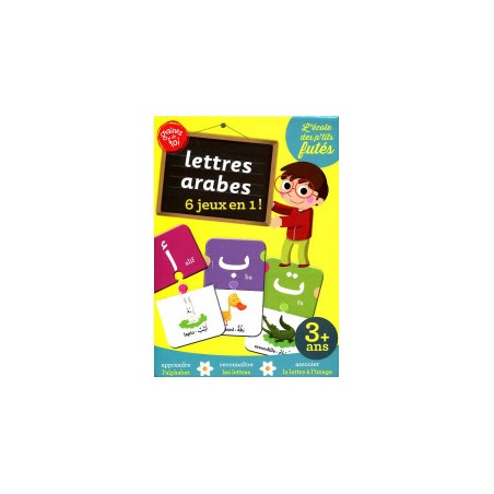 Lettres arabes - 6 jeux en 1 ! - Jeu de société - dès 3 ans