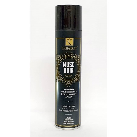 MUSC NOIR DÉSODORISANT MAISON 300ML KARAMAT
