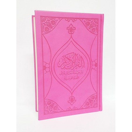 Le Noble Coran et la traduction en langue française de ses sens (français/arabe) - Edition de luxe couverture cartonnée en cuir