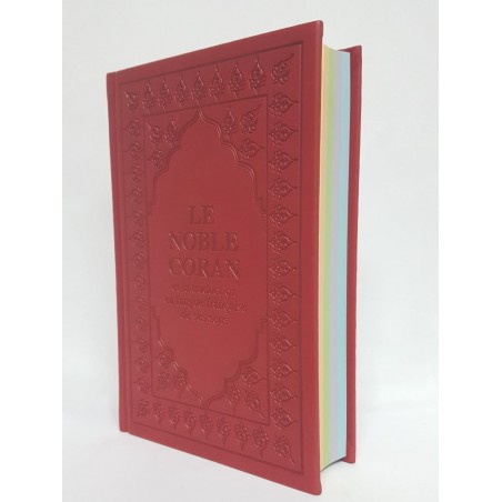 Le Noble Coran et la traduction en langue française de ses sens (Arabe-Français),Couverture rigide