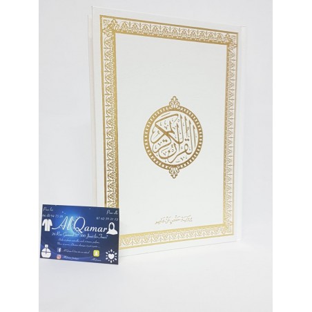 Le Noble Coran (Hafs) Version Arabe, MOYEN FORMAT COUVERTURE EN CUIR