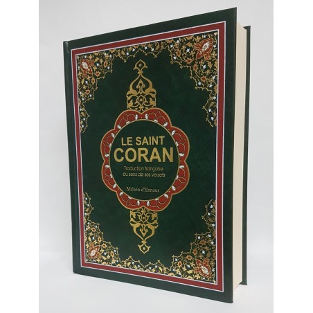 Le Saint Coran et la traduction en langue française du sens de ses versets (AR/FR) TRÈS GRAND FORMAT