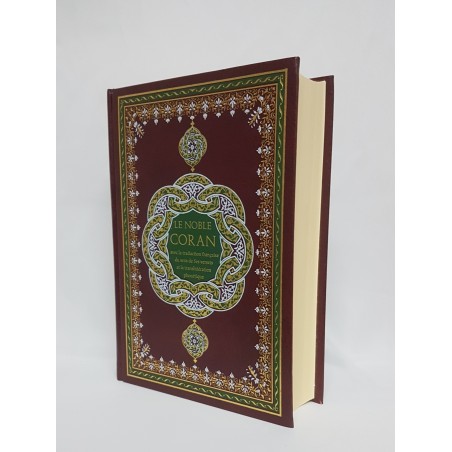 Le Noble Coran Français-Arabe-Phonétique avec CD (GRAND FORMAT)