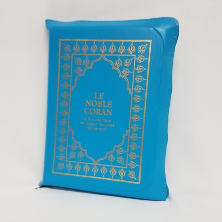 Le Noble Coran zippé et la traduction en langue française de ses sens (Arabe- Français), Fomat de poche