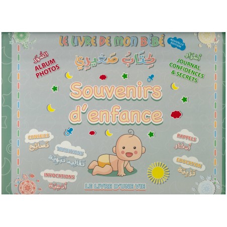 Le livre de mon bébé - souvenirs d'enfance - Editions Famille Musulmane