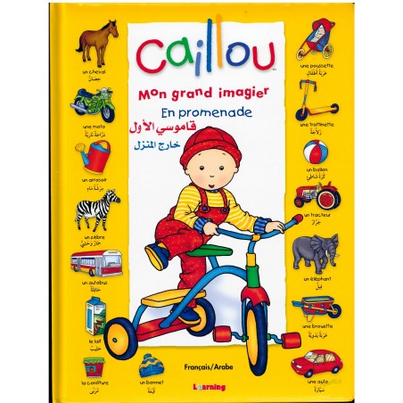 Caillou - Mon grand imagier - En promenade