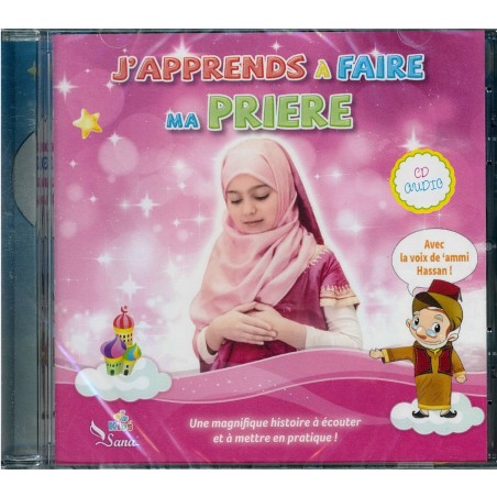 CD "J'apprends à faire ma Prière" pour fille (Sana Production)