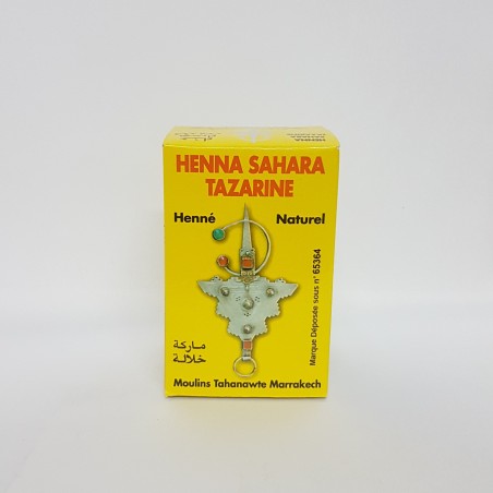 HENNE SAHARA TAZARINE (boîte jaune)