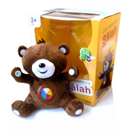 Mon nounours Salah : C'est si facile et amusant d'apprendre sa religion ! (version sans les yeux)