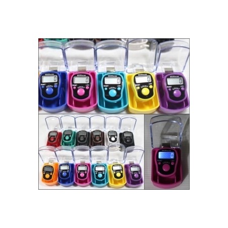 TASBIH ÉLECTRONIQUE -LUMIÈRE LED- EN BAGUE