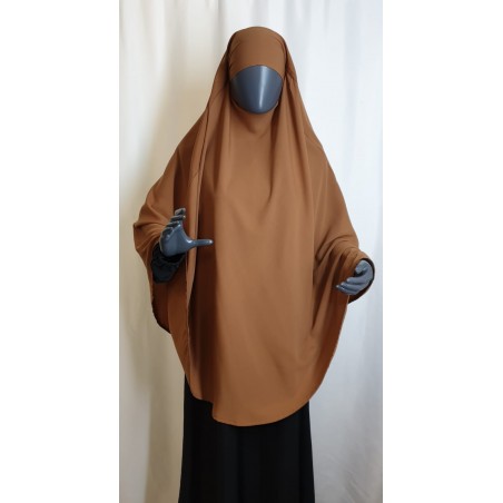 Khimar court forme arrondie