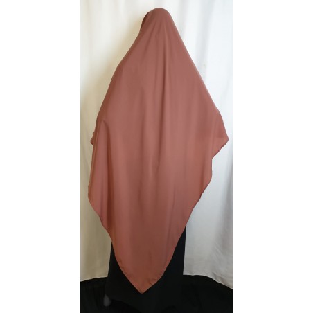 Khimar long forme pointe