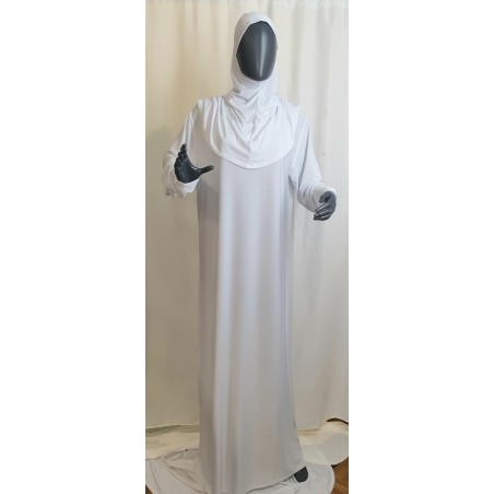 Robe de prière hijab intégré
