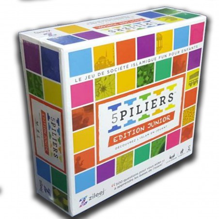 Jeu de société « 5 PILIERS - EDITION JUNIOR » (Age +6) Version Française